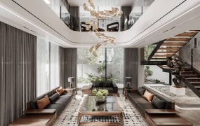Phòng khách phong cách hiện đại