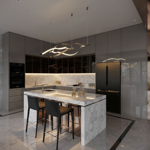 Thiết kế nội thất bếp hiện đại